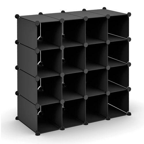 16 Pair Shoe Rack