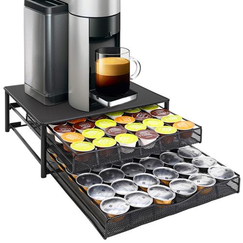 Coffee Pod Drawer Organiser (Double)